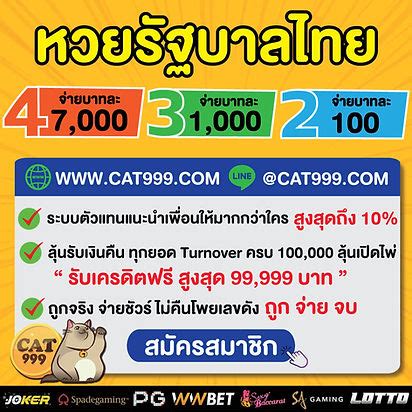 CAT999 เว็บแทงหวยออนไลน์ 90/900 (อัพเดต 2022).